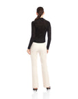 Khami Velvet Burnout Shirred Top
