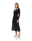 Julia Velvet Burnout Dress