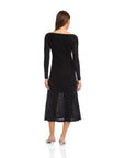 Julia Velvet Burnout Dress