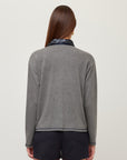 Kendall Sequin Collar Top