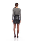 Macy Faux Leather Mini Skirt