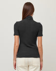 Jana Short Sleeve Turtleneck Top