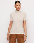 Jana Short Sleeve Turtleneck Top