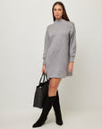 Brenna Mock Neck Dress