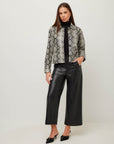 Victoria Faux Leather Jacket