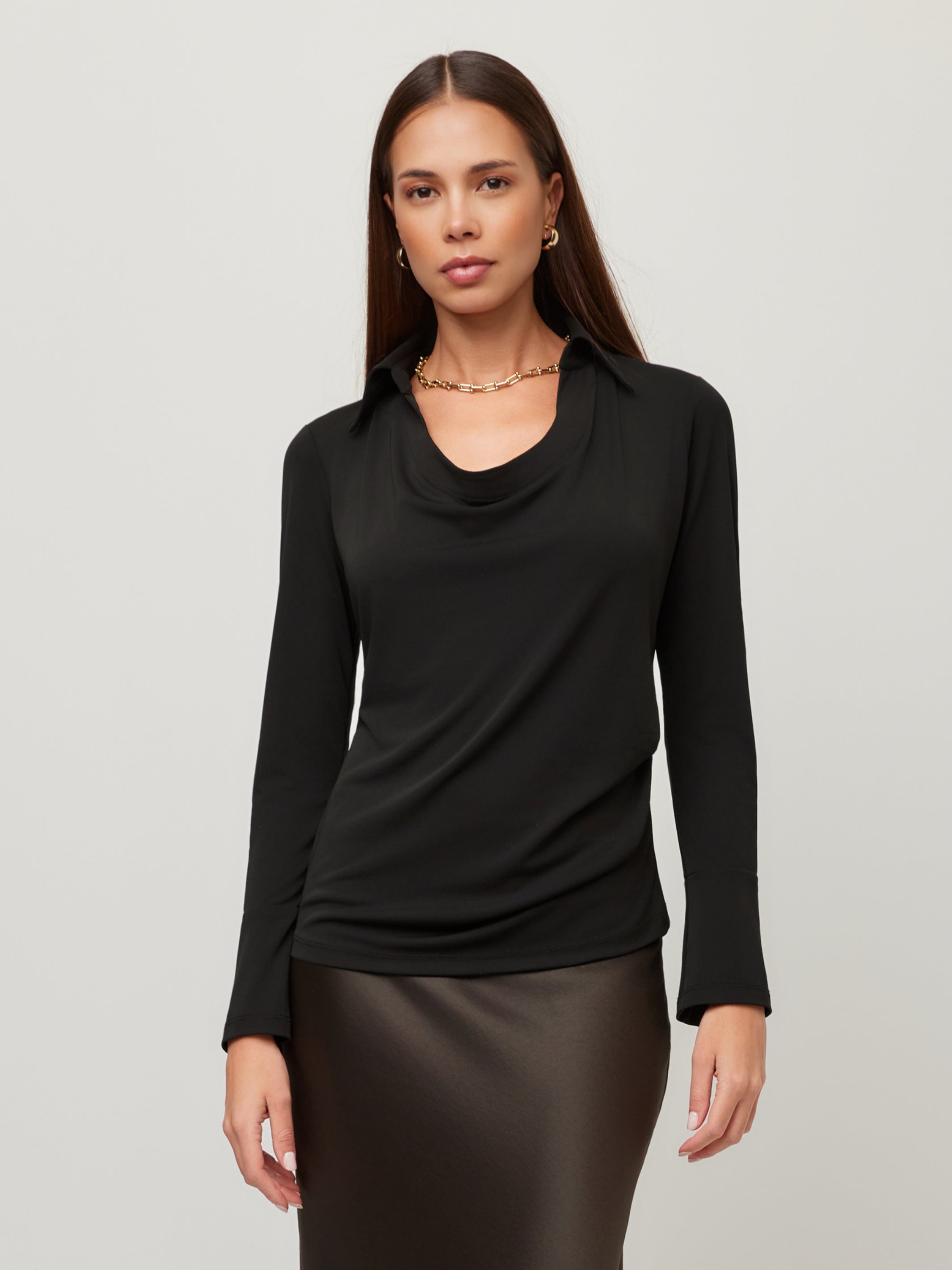 Lana Drape Front Top