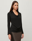 Lana Drape Front Top