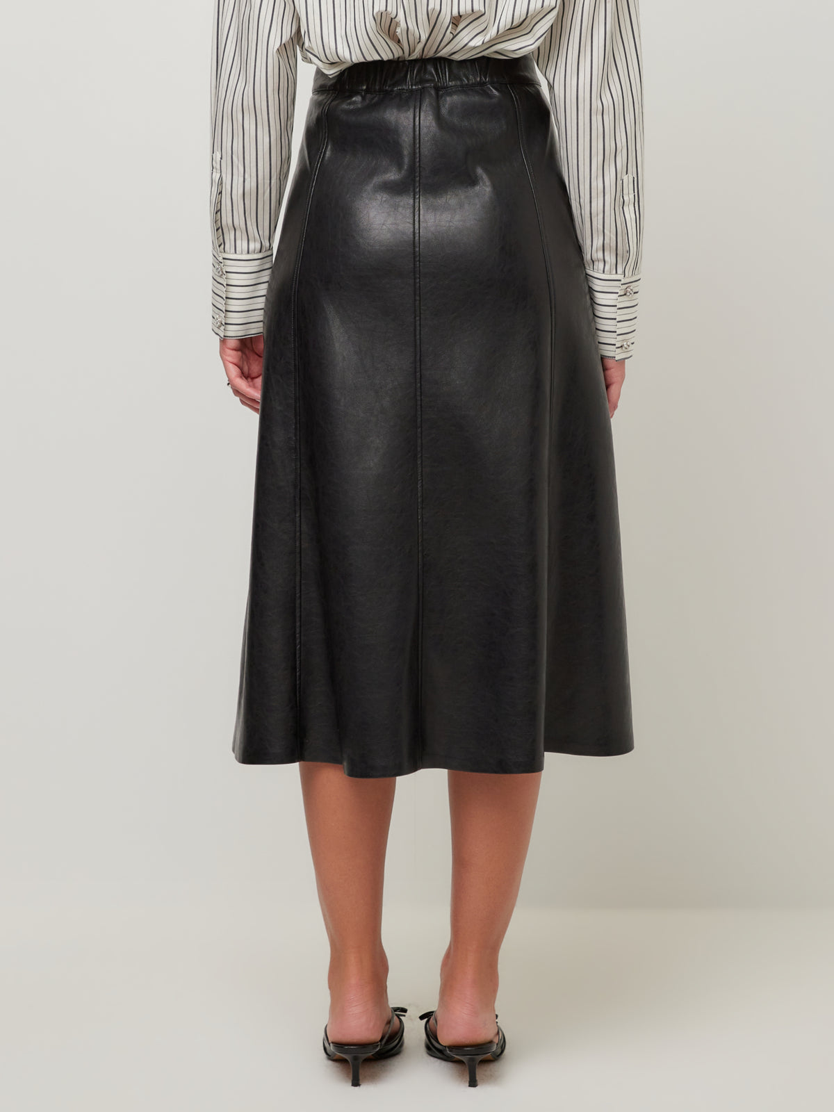 Esmeralda Faux Leather Skirt