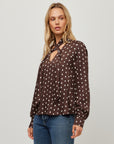 Janine Tie Neck Top