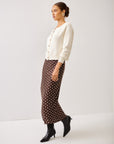 Mia Bias Midi Skirt