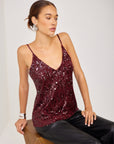 Leah Sequin Cami