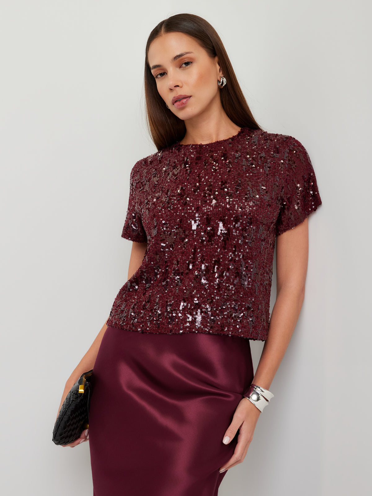Stacey Sequin Top