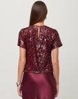 Stacey Sequin Top