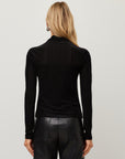 Velvet Burnout Ruched Selena Top