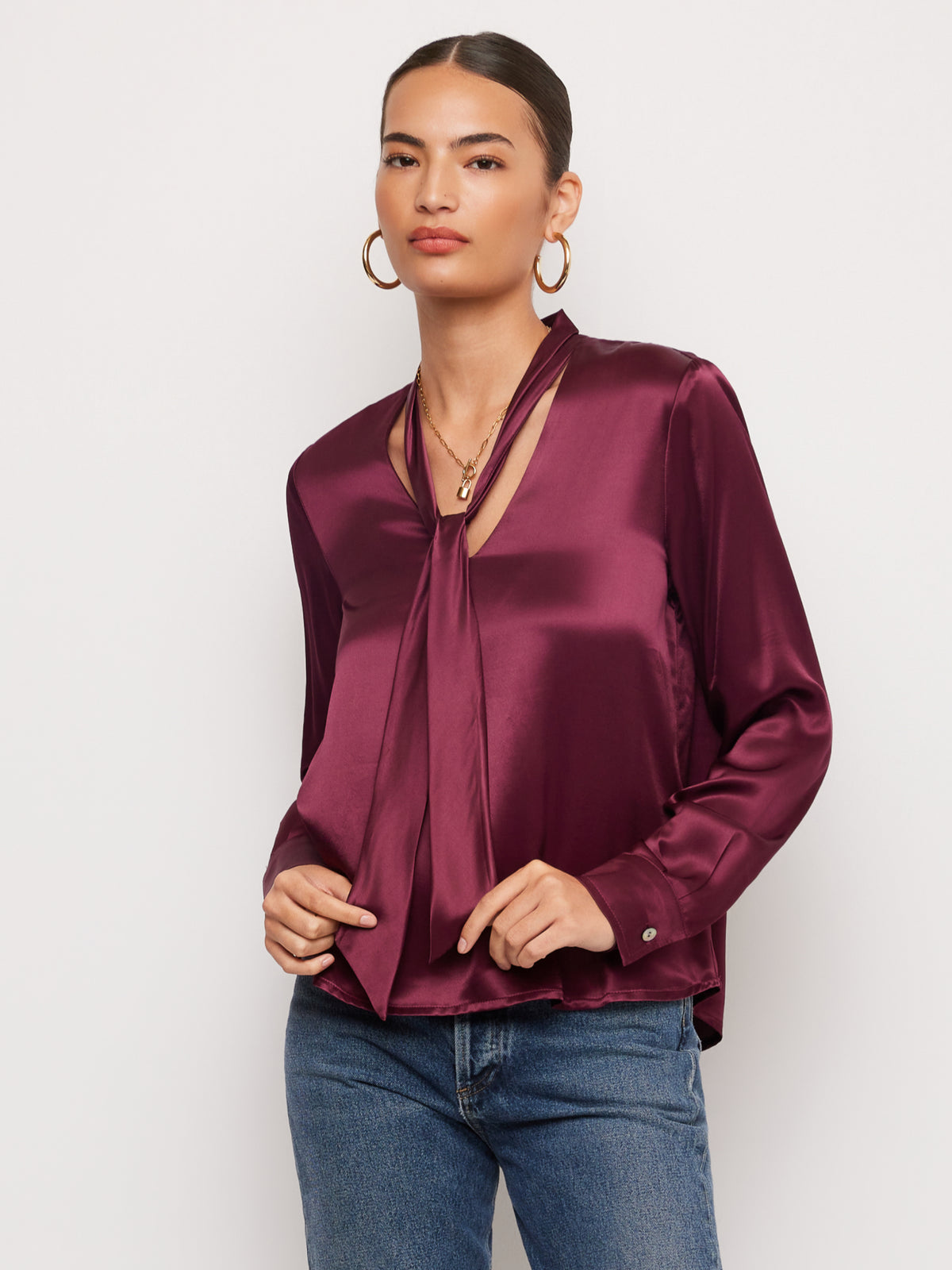 Patty Tie-Neck Top