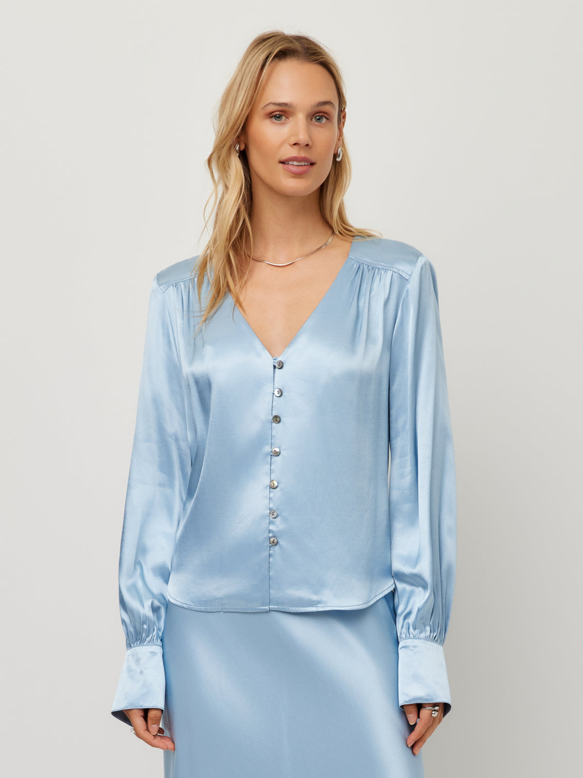 Jackie Shirred Top