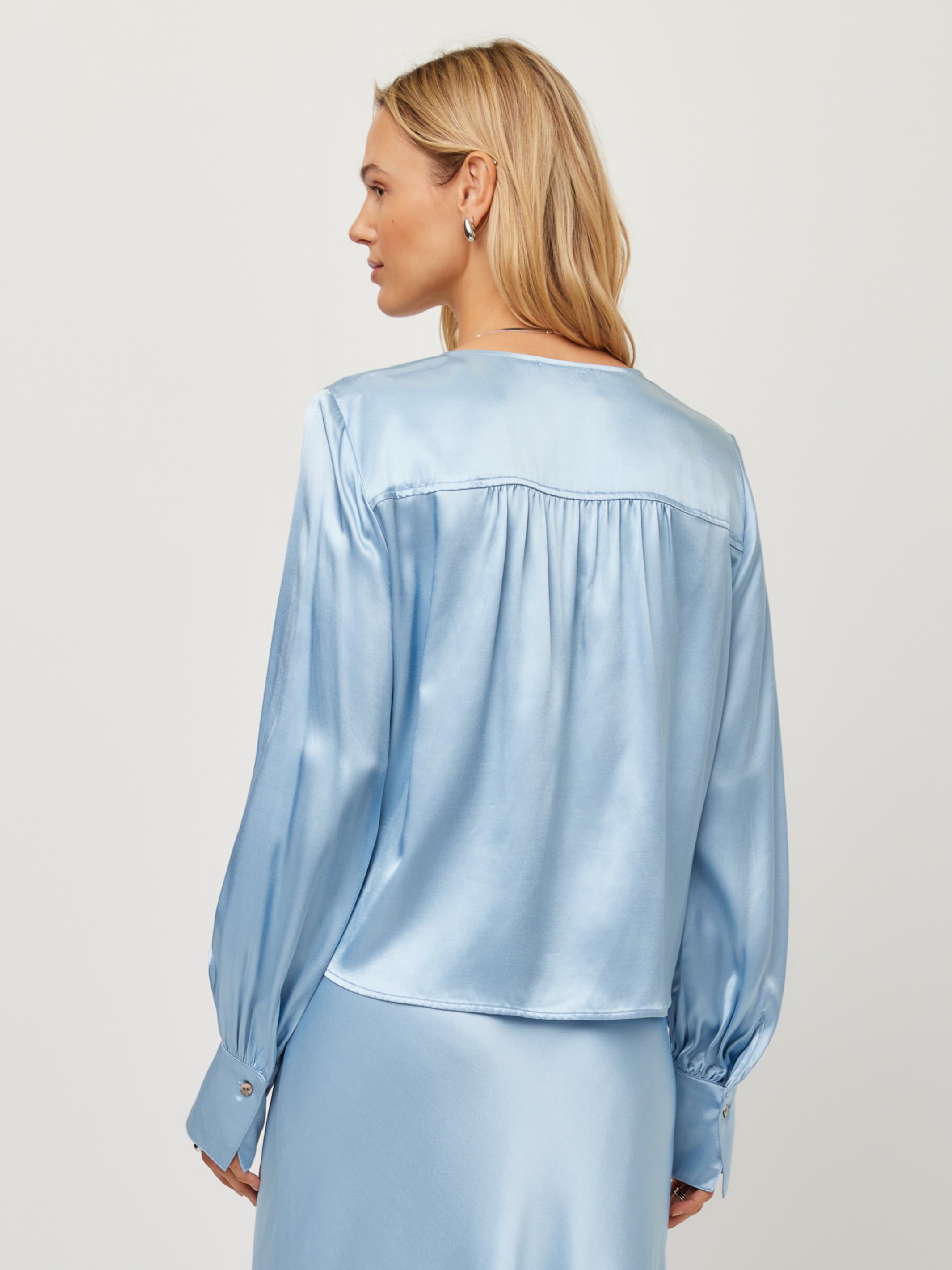Jackie Shirred Top