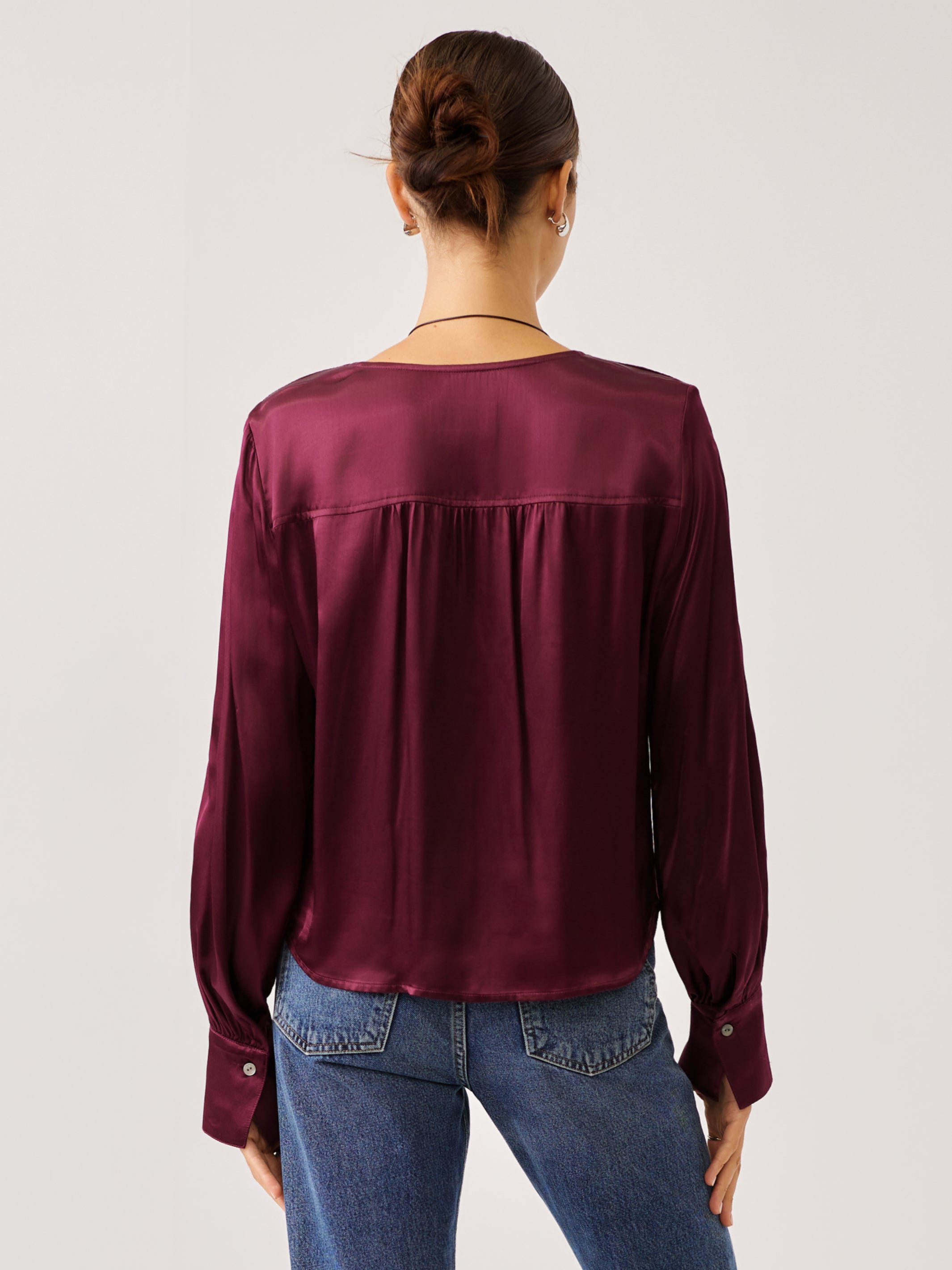 Jackie Shirred Top