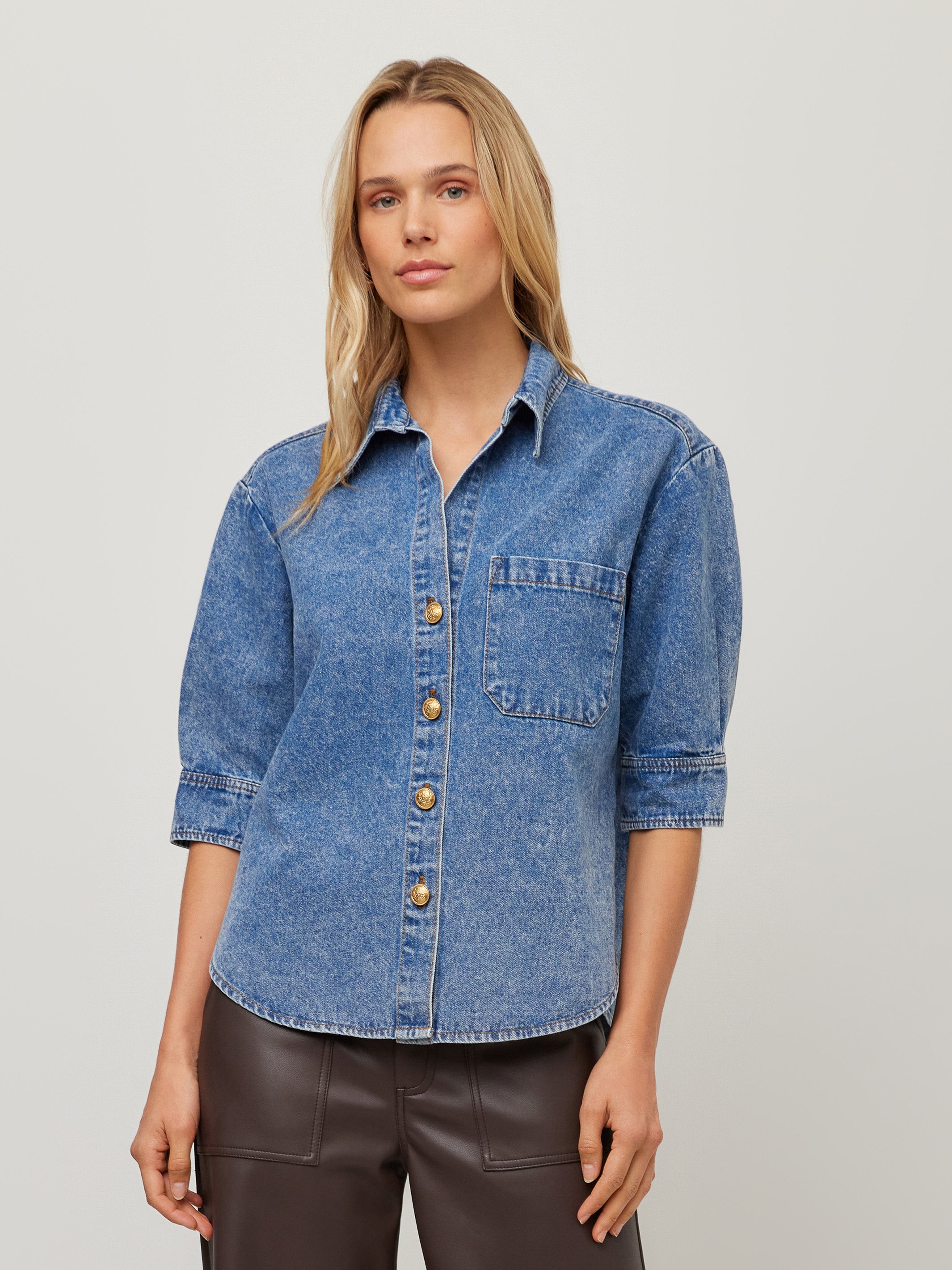 Suri Button-Up Top