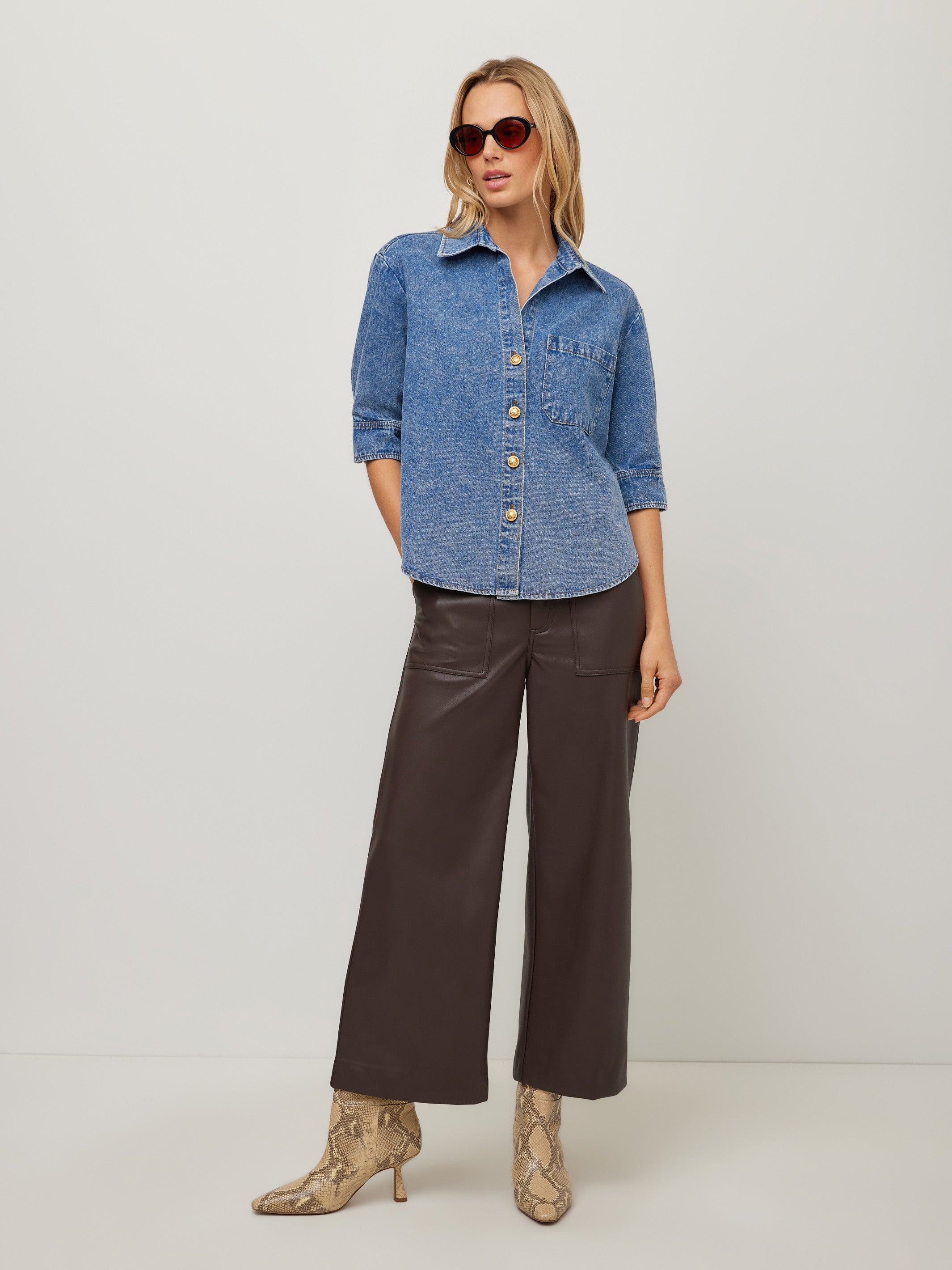 Suri Button-Up Top