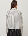 Dianne Stripe Button-Up Shirt