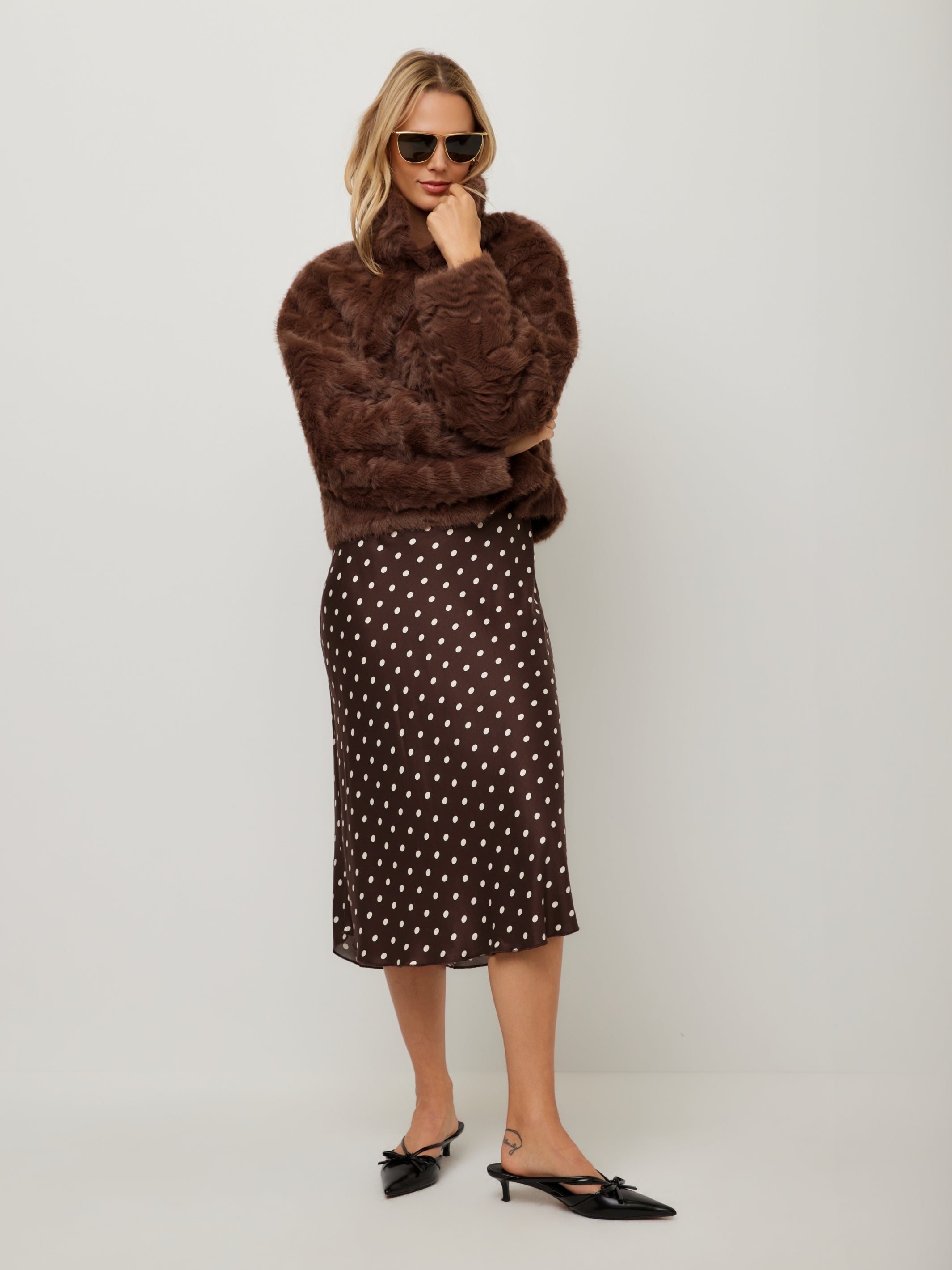 Mackenzie Reversible Faux Fur Coat