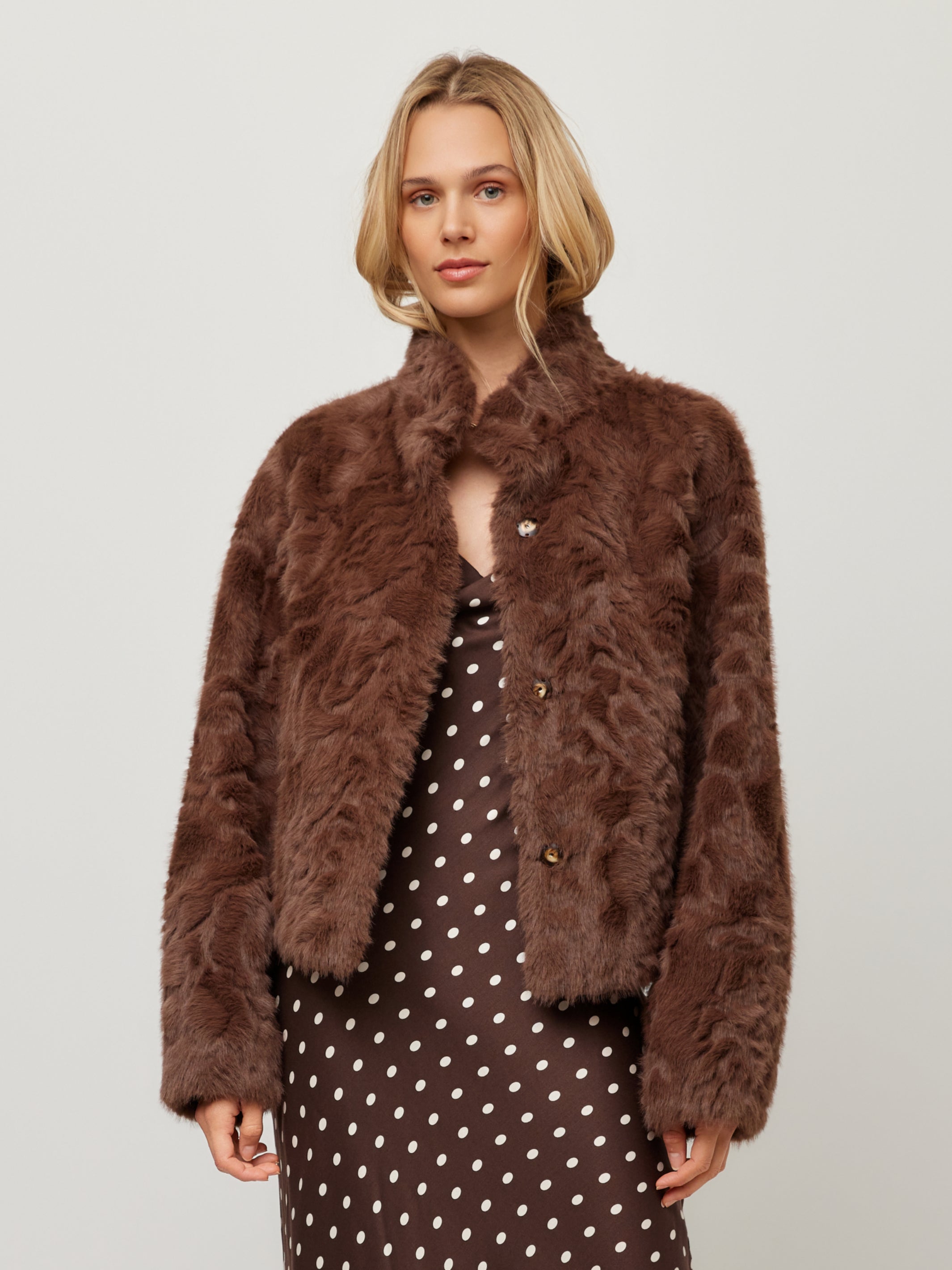 Mackenzie Reversible Faux Fur Coat