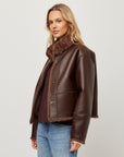 Mackenzie Reversible Faux Fur Coat
