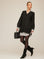 Carrie Mixed Media Sweater Dress