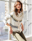 Astrid Fair Isle Cardigan Sweater