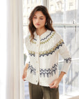Astrid Fair Isle Cardigan Sweater