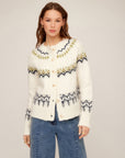 Astrid Fair Isle Cardigan Sweater