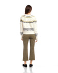 Astrid Fair Isle Cardigan Sweater