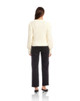 Brylee Crochet Flower Detail Sweater