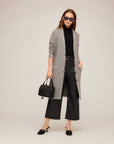 Faux Leather Cropped Pants