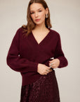 Heather V-Neck Sweater