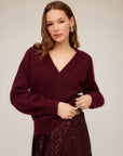 Heather V-Neck Sweater