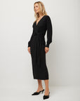 Raya Wrap Sweater Dress