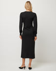 Raya Wrap Sweater Dress