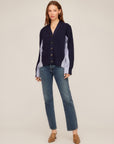Celine Mixed Media Cardigan