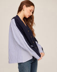 Celine Mixed Media Cardigan