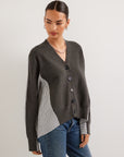 Celine Mixed Media Cardigan