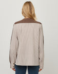 Celine Mixed Media Cardigan