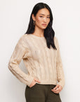 Levie Metallic Sweater