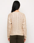 Levie Metallic Sweater