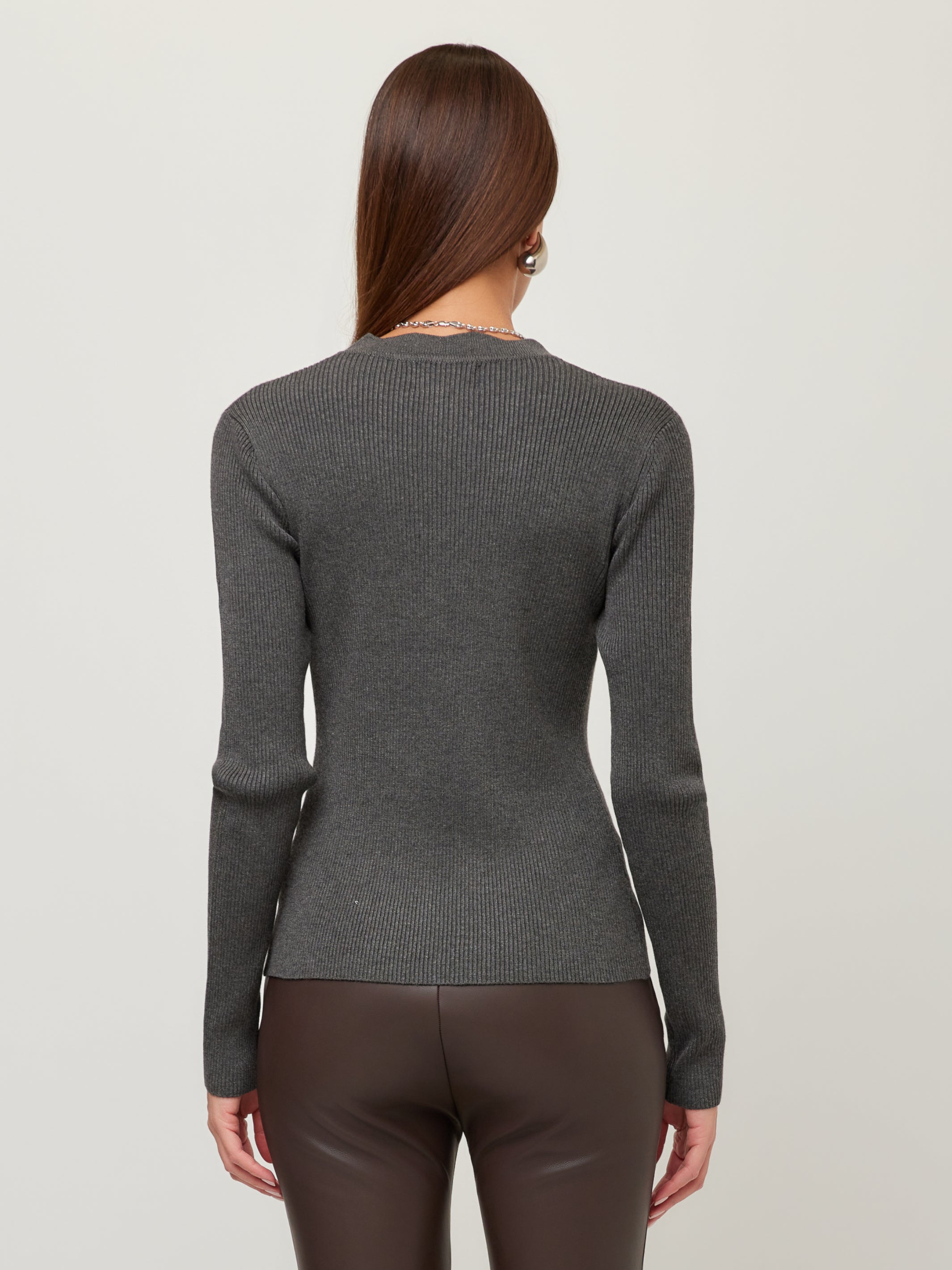 Bliss Scallop Edge Cardigan Sweater