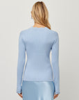 Bliss Scallop Edge Cardigan Sweater
