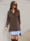 Carrie Mixed Media Sweater Dress