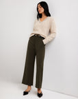Ash Embellished V-Neck Sweater