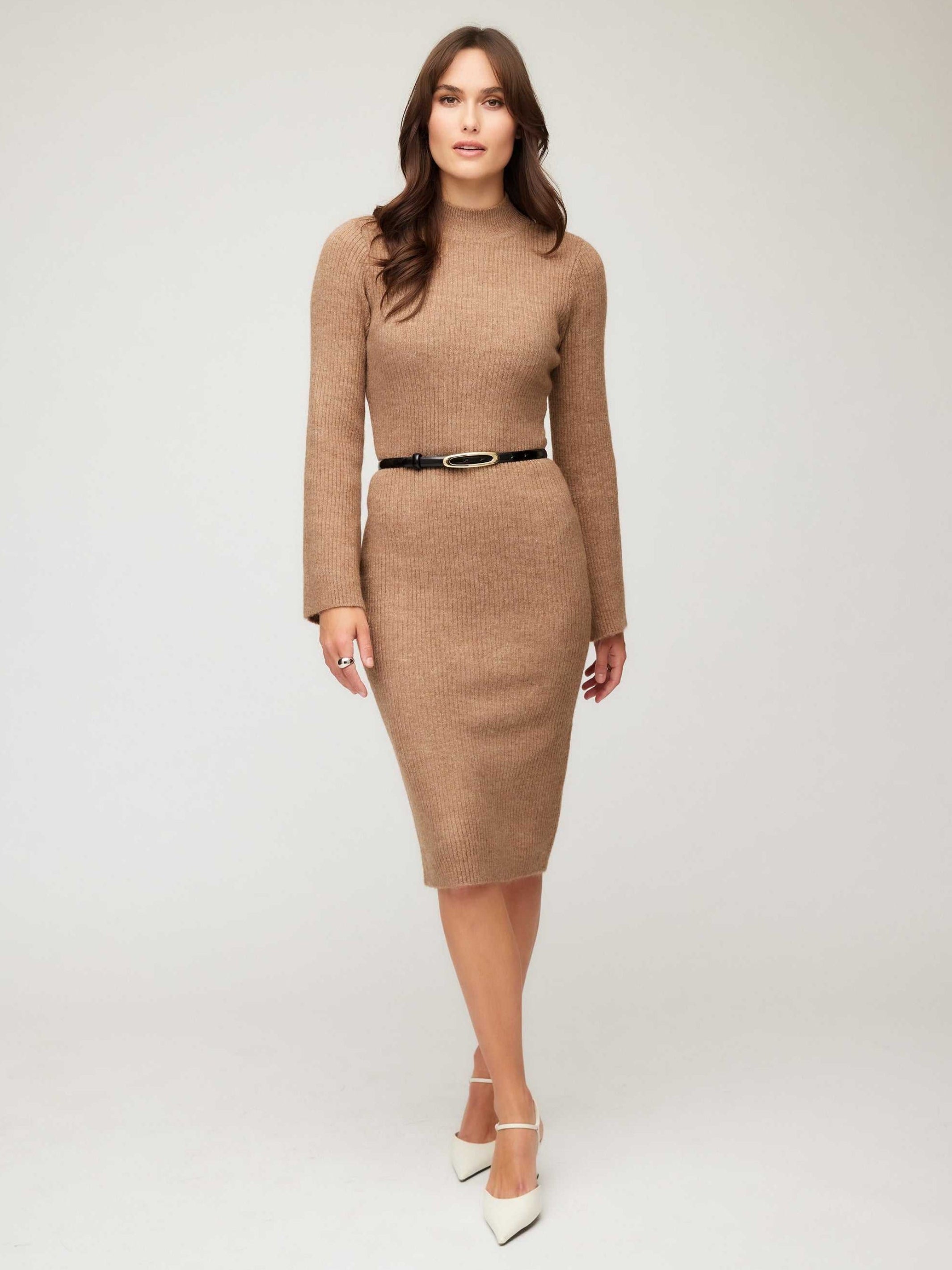 Fifteen Twenty Women's Sweater Dress In Earth 3F89831 | Size: S Fifteen Twenty Women's Sweater Dress In Earth 3F89831 | Size: S